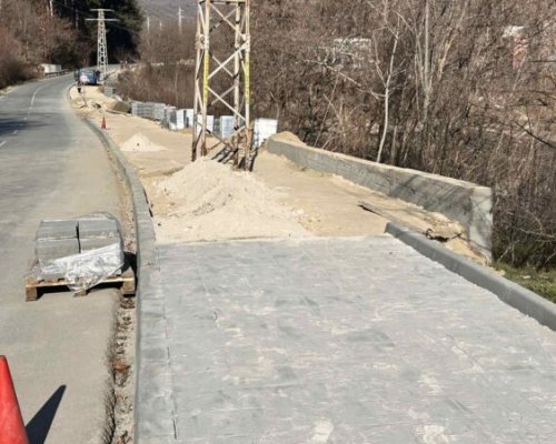 Изграждат нова пешеходна алея в Сандански