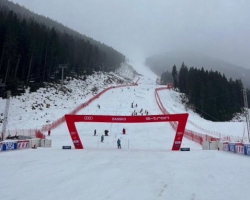 Лошото време отмени слалома за Световната купа в Банско