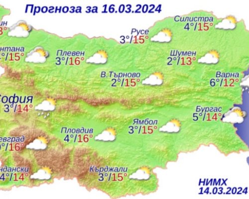 Внимание: Мразовита събота в Благоевград