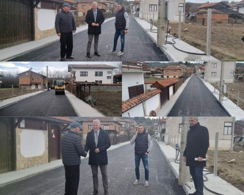Община Разлог ремонтира улица  Осма” в село Долно Драглище
