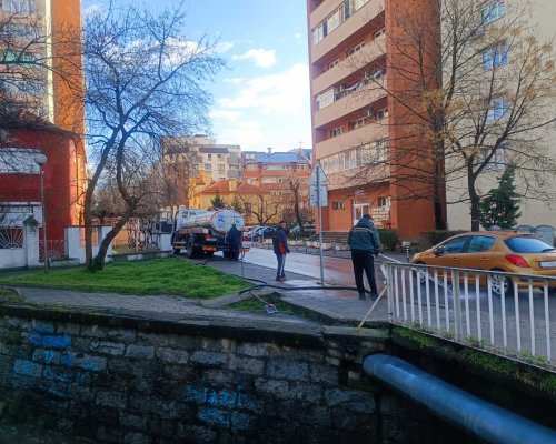Започва пролетното миене на улиците в Благоевград
