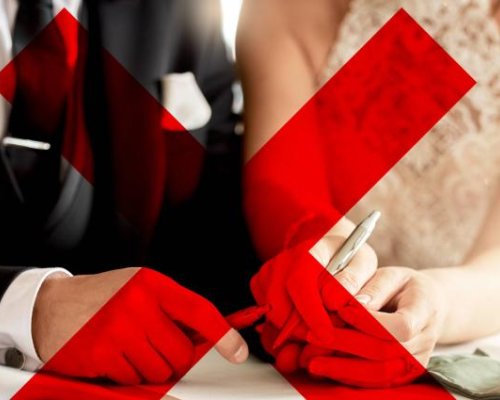 ДВАМА ЛУДИ И ДВЕСТА ГЛАДНИ: Венчавките забранени чак до Гергьовден!