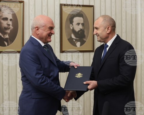 Президентът Румен Радев възложи на Димитър Главчев да предложи състав на служебно правителство до седем дни