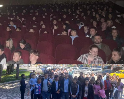 Община Разлог и Местната комисия за борба с противообществените прояви на малолетните и непълнолетните организираха безплатна прожекция на филма Прасето