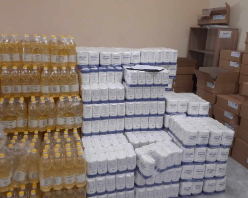 БЧК започна раздаването на хранителни продукти в община Струмяни