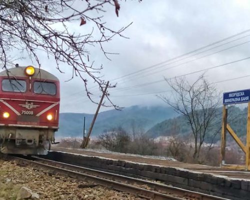 Цар Борис кара теснолинейката за първи път до гара Белица