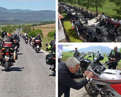 В рекордите на ГИНЕС: 267 мотора Yamaha TDM на едно място в Разлог, направиха почетна обиколка на региона