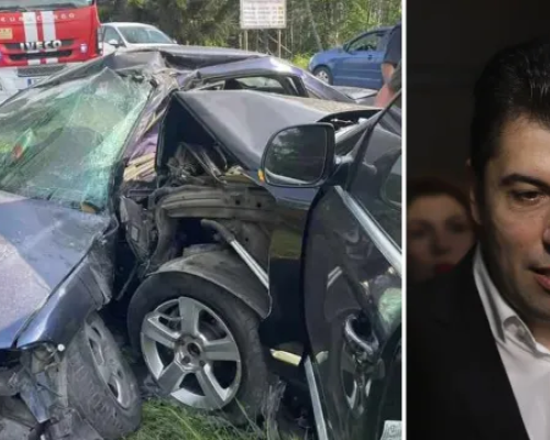 Кирил Петков катастрофира тежко с автомобил на НСО