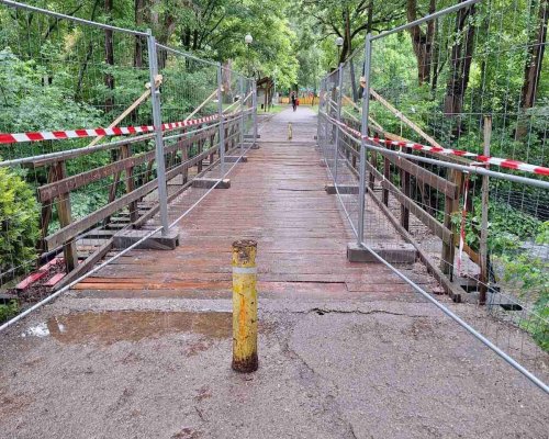 Община Благоевград започва спешен ремонт на моста при парк Бачиново