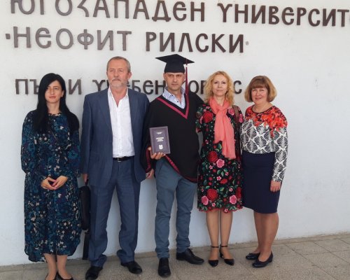 Студент от Добринище завършил ЮЗУ пребори рака благодарение на университета и мотивацията да учи