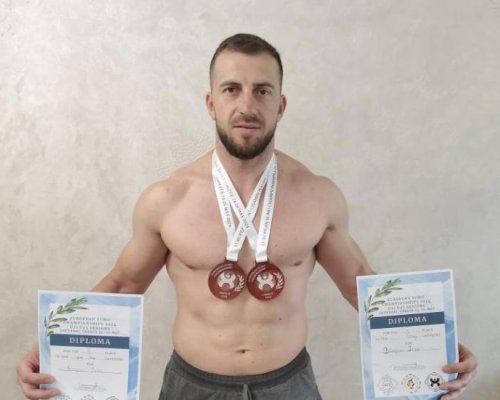 Иван Благоев с два бронзови медала от Европейското първенство по сумо 2024
