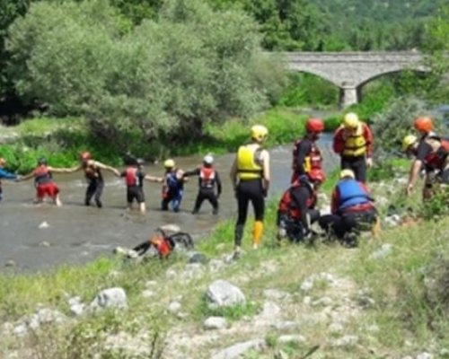 Акция на БЧК по поречието на Струма