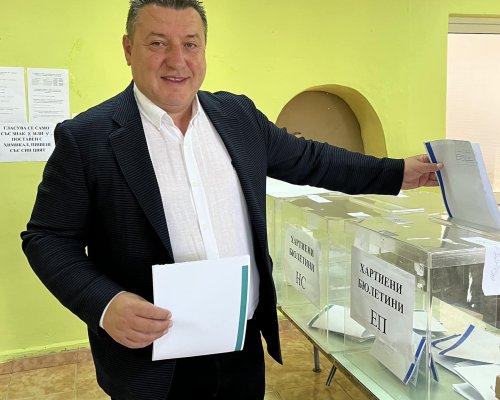 Георги Георгиев: Гласувах за стабилна България в сигурна Европа