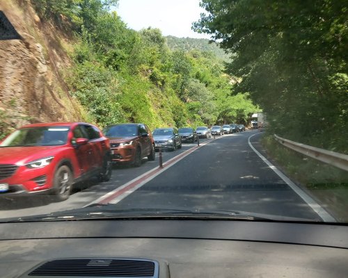 Адско задръстване в Кресненското дефиле
