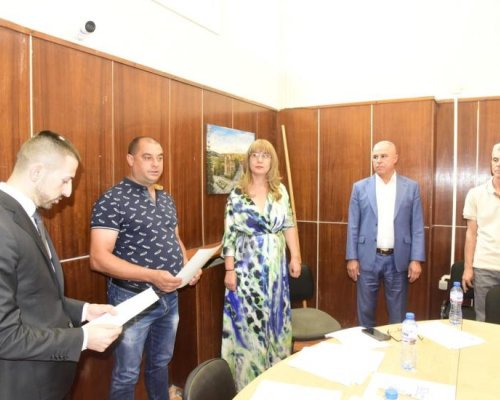 Новият кмет на село Брежани Петьо Борисов положи клетва