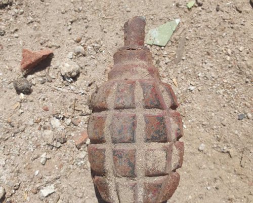 Военни унищожиха ръждясала граната в Разлог