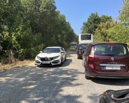Пожари блокираха движението по магистралата от Солун към ГКПП Кулата - Промахон СНИМКИ