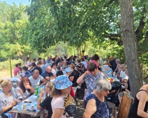 Илинден в живописната местност  Ширината  в село Полена