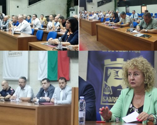 На среща между институциите беше обсъдена обстановката, свързана с пожарите, както и кампанията Безотговорността е най-опасната искра