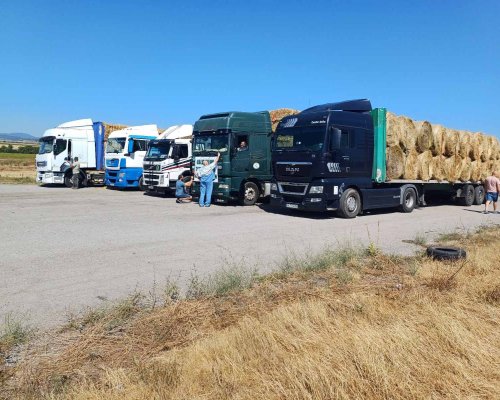 Камиони на ЮЗДП пътуват с помощи за пострадалите от пожарите земеделски производители