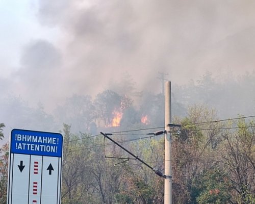 Затварят Кресненското дефиле заради пожара