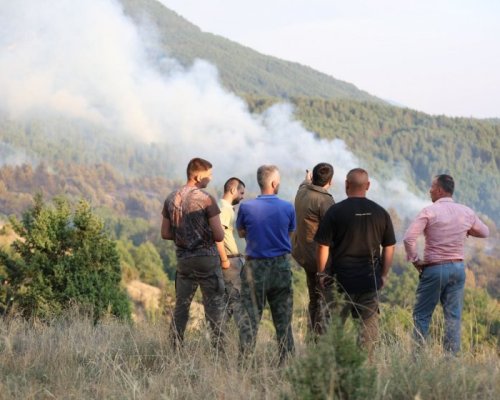 Още повече се разгоря пожарът на границата ни с Гърция