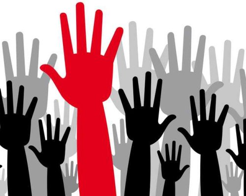 Протест на НПО срещу закона, забраняващ пропаганда на нетрадиционна сексуална ориентация в училищата