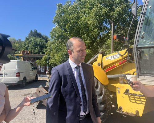 Започна реконструкцията на водопроводната мрежа в с. Драговищица