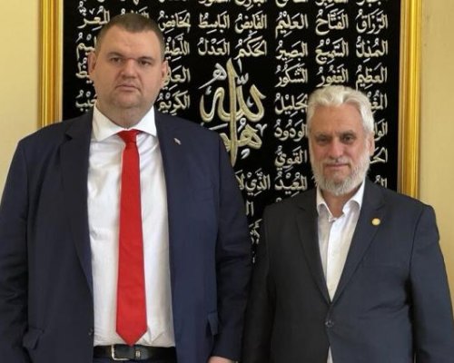 Делян Пеевски се срещна с Главния мюфтия на България