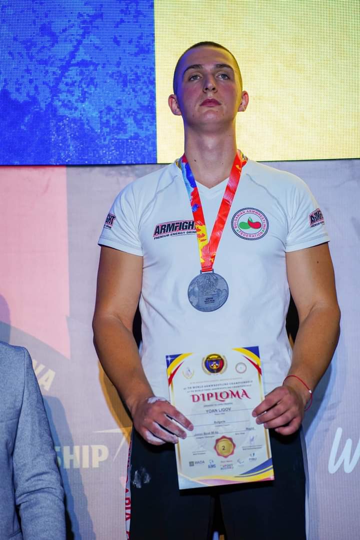 Йоан Лигов с още един медал от Световното по канадска борба