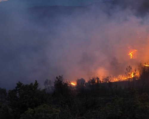Седми ден бушува пожарът в Рила