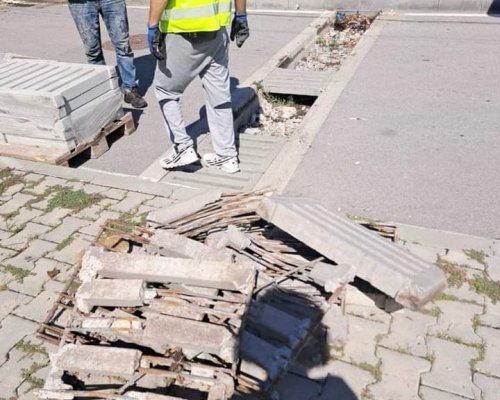 Пореден ремонт на пожар от община Дупница
