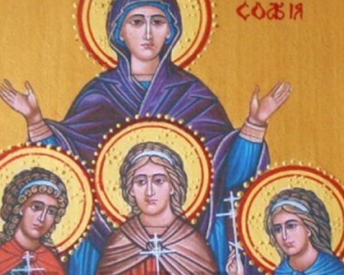 Честваме паметта на светите мъченици София, Вяра, Надежда и Любов