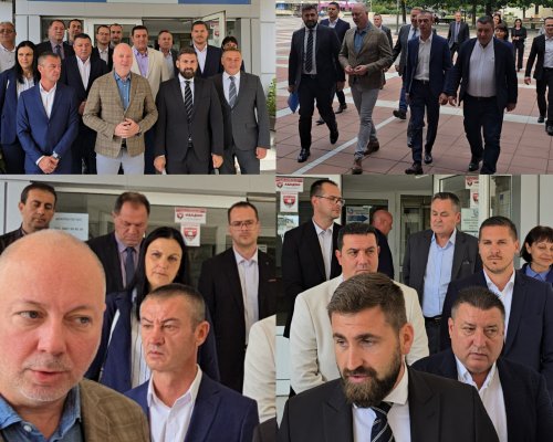 Коалиция ГЕРБ-СДС се регистрира в РИК-Благоевград, водач отново е Росен Желязков
