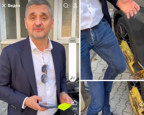 КАНДИДАТ-ДЕПУТАТ ЗА ПРИМЕР: Паркинги и гаражи закопчаха колата на Кирил Добрев, не си заплатил синя зона в центъра на Благоевград