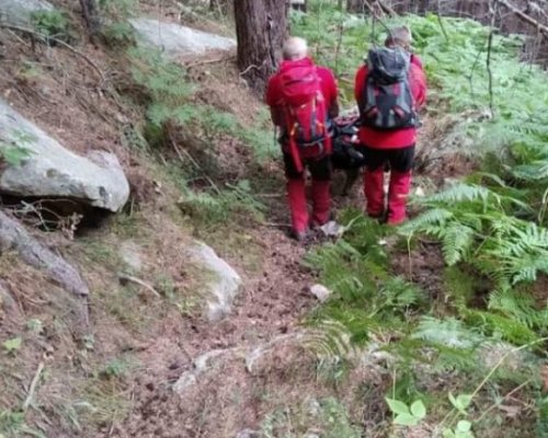 Планинските спасители в Сандански спасиха турист паднал в дере и прекарал цяла нощ в планината