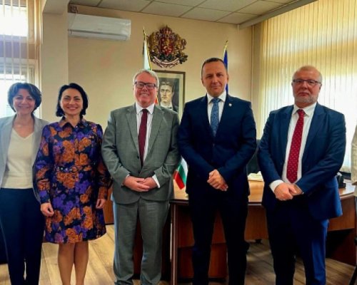 Френският посланик в България посети Областна администрация Благоевград