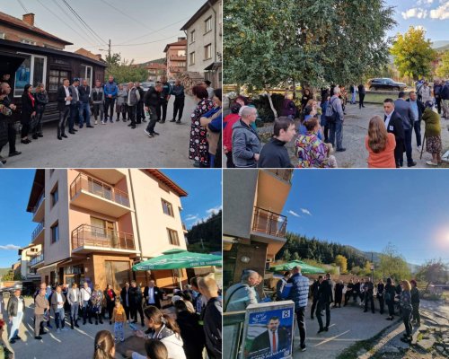 ДПС Ново Начало продължи предизборната си кампания ОЧИ В ОЧИ с жителите на община Якоруда