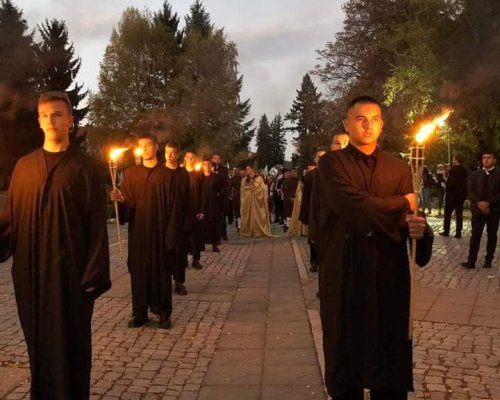 Факелно шествие за Деня на народните будители в Гоце Делчев