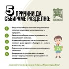 Kампания на тема опазване на околната среда и разделно събиране на отпадъци се провежда в учебни заведения в Благоевград