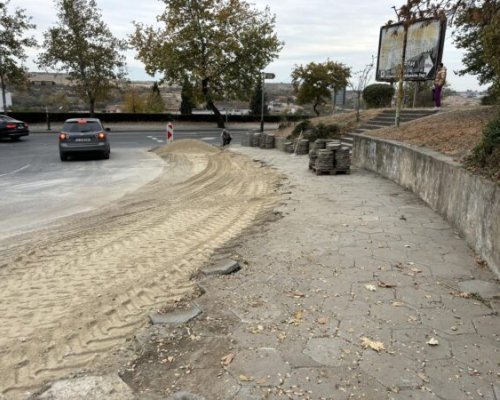 Община Сандански разширява с нова пътна лента входа към ж.к Спартак