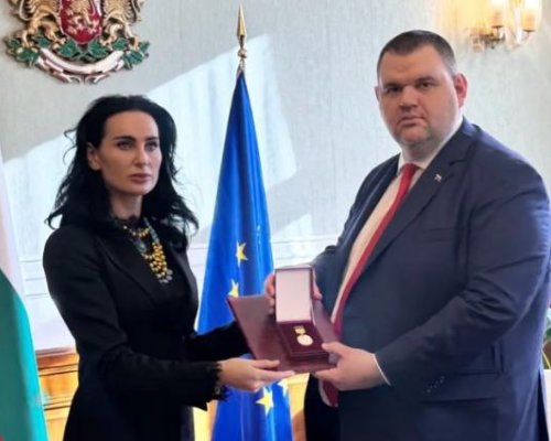 Пеевски получи медал за особени заслуги към Украйна