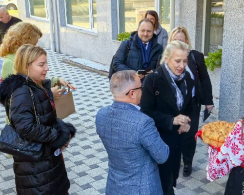 Представители на Европейската комисия на среща в Сандански