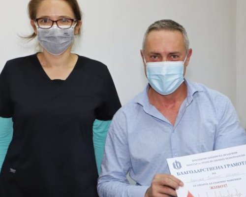 Кмет и общинари от Петрич в акция по кръводаряване