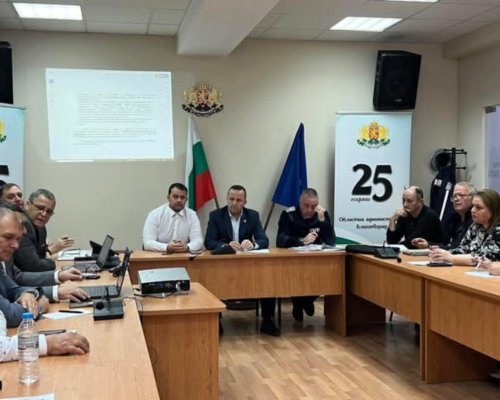 Областна комисия по безопасност на движението по пътищата проведе заседание в Областна администрация Благоевград
