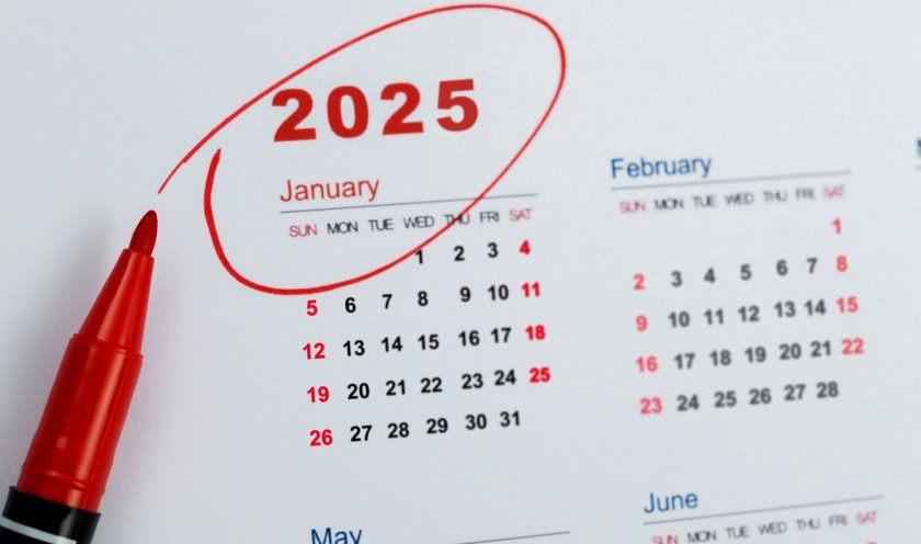 Кои са най-нещастните дни през 2025-а Кои са най-нещастните дни през 2025-а