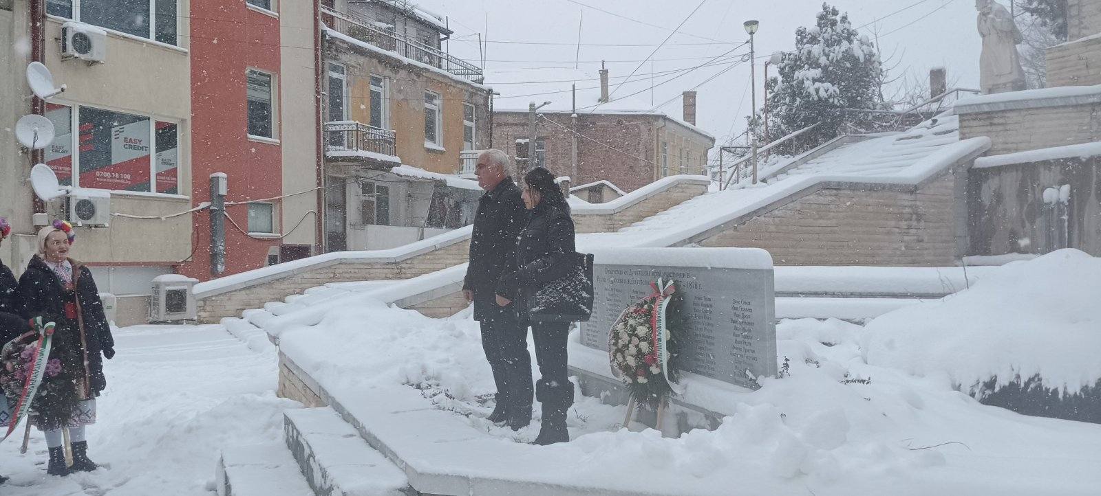 Кметът Първан Дангов участва във възстановката по повд 147 от освобождението на Дупница