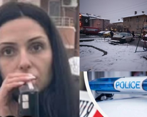 Пияна жена от Симитли катастрофира в детска площадка в Благоевград
