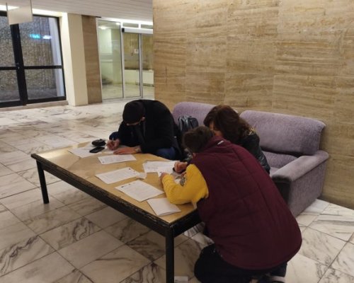 Опашки от желаещи да подменят безплатно старите печки в Благоевград