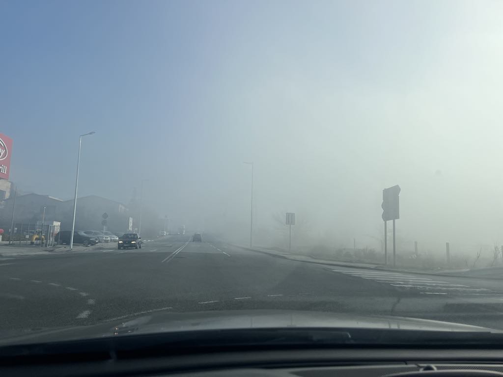 Внимание! Мъгла на АМ Струма Внимание! Мъгла на АМ Струма